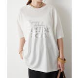 オフ | 箔ロゴプリントTシャツ | RMAF NICE CLAUP / OLIVE des OLIVE