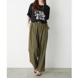 箔ロゴプリントTシャツ | RMAF NICE CLAUP / OLIVE des OLIVE | 詳細画像19