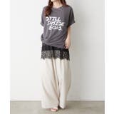 箔ロゴプリントTシャツ | RMAF NICE CLAUP / OLIVE des OLIVE | 詳細画像6