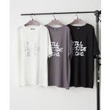 箔ロゴプリントTシャツ | RMAF NICE CLAUP / OLIVE des OLIVE | 詳細画像22