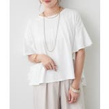 【Web限定】袖フレアーワイドTシャツ | RMAF　NICE CLAUP / OLIVE des OLIVE | 詳細画像8 
