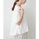 【Web限定】袖フレアーワイドTシャツ | RMAF　NICE CLAUP / OLIVE des OLIVE | 詳細画像9 