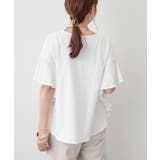 【Web限定】袖フレアーワイドTシャツ | RMAF　NICE CLAUP / OLIVE des OLIVE | 詳細画像10 