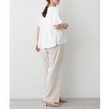 【Web限定】袖フレアーワイドTシャツ | RMAF　NICE CLAUP / OLIVE des OLIVE | 詳細画像13 
