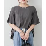 【Web限定】袖フレアーワイドTシャツ | RMAF　NICE CLAUP / OLIVE des OLIVE | 詳細画像14 