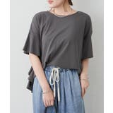 【Web限定】袖フレアーワイドTシャツ | RMAF　NICE CLAUP / OLIVE des OLIVE | 詳細画像15 