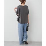 【Web限定】袖フレアーワイドTシャツ | RMAF　NICE CLAUP / OLIVE des OLIVE | 詳細画像21 