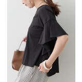 【Web限定】袖フレアーワイドTシャツ | RMAF　NICE CLAUP / OLIVE des OLIVE | 詳細画像6 