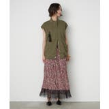 小花裾レースロングスカート | RMAF　NICE CLAUP / OLIVE des OLIVE | 詳細画像7 