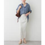 【セルフカット可能】リブナロースカート | RMAF　NICE CLAUP / OLIVE des OLIVE | 詳細画像40 