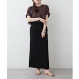 【セルフカット可能】リブナロースカート | RMAF　NICE CLAUP / OLIVE des OLIVE | 詳細画像49 
