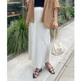 【セルフカット可能】リブナロースカート | RMAF　NICE CLAUP / OLIVE des OLIVE | 詳細画像6 