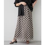 バイヤスチェックナロースカート | RMAF　NICE CLAUP / OLIVE des OLIVE | 詳細画像8 