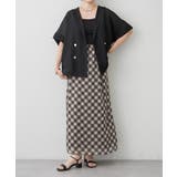 バイヤスチェックナロースカート | RMAF　NICE CLAUP / OLIVE des OLIVE | 詳細画像12 