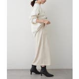 【セットアップ対応】スエポンフロントジップナロースカート | RMAF NICE CLAUP / OLIVE des OLIVE | 詳細画像9