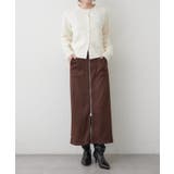 【セットアップ対応】スエポンフロントジップナロースカート | RMAF NICE CLAUP / OLIVE des OLIVE | 詳細画像23