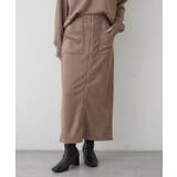 【セットアップ対応】スエポンフロントジップナロースカート | RMAF NICE CLAUP / OLIVE des OLIVE | 詳細画像25