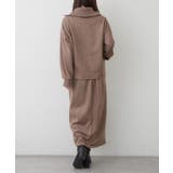 【セットアップ対応】スエポンフロントジップナロースカート | RMAF NICE CLAUP / OLIVE des OLIVE | 詳細画像31