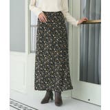 アソート柄ナロースカート | RMAF　NICE CLAUP / OLIVE des OLIVE | 詳細画像1 