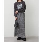 アソート柄ナロースカート | RMAF　NICE CLAUP / OLIVE des OLIVE | 詳細画像26 