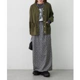 アソート柄ナロースカート | RMAF　NICE CLAUP / OLIVE des OLIVE | 詳細画像32 