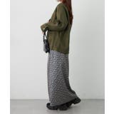 アソート柄ナロースカート | RMAF　NICE CLAUP / OLIVE des OLIVE | 詳細画像33 