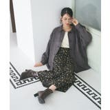 アソート柄ナロースカート | RMAF　NICE CLAUP / OLIVE des OLIVE | 詳細画像3 