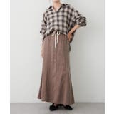リヨセルデニムマーメイドスカート | RMAF　NICE CLAUP / OLIVE des OLIVE | 詳細画像15 