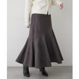 チャコール | スエポンマーメイドスカート | RMAF　NICE CLAUP / OLIVE des OLIVE