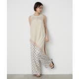 フロッキードットワイドパンツ | RMAF　NICE CLAUP / OLIVE des OLIVE | 詳細画像8 