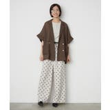 フロッキードットワイドパンツ | RMAF　NICE CLAUP / OLIVE des OLIVE | 詳細画像10 