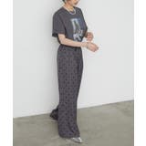 フロッキードットワイドパンツ | RMAF　NICE CLAUP / OLIVE des OLIVE | 詳細画像22 