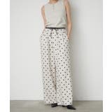 フロッキードットワイドパンツ | RMAF　NICE CLAUP / OLIVE des OLIVE | 詳細画像6 