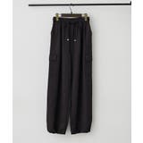 ブラック | 【M/Lサイズ展開】大人カーゴパンツ | RMAF　NICE CLAUP / OLIVE des OLIVE
