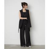 ひげレース付タックワイドパンツ | RMAF NICE CLAUP / OLIVE des OLIVE | 詳細画像28