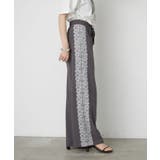 ひげレース付タックワイドパンツ | RMAF NICE CLAUP / OLIVE des OLIVE | 詳細画像5