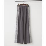ひげレース付タックワイドパンツ | RMAF NICE CLAUP / OLIVE des OLIVE | 詳細画像33