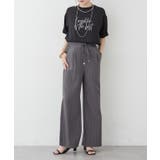 【セットアップ対応】サイドレースイージーパンツ | RMAF　NICE CLAUP / OLIVE des OLIVE | 詳細画像7 