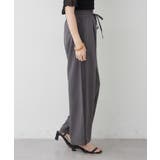 【セットアップ対応】サイドレースイージーパンツ | RMAF　NICE CLAUP / OLIVE des OLIVE | 詳細画像3 
