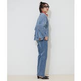 【M/Lサイズ展開】ストレッチデニムフレアーパンツ | RMAF NICE CLAUP / OLIVE des OLIVE | 詳細画像12