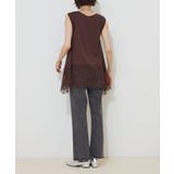 【M/Lサイズ展開】ストレッチデニムフレアーパンツ | RMAF NICE CLAUP / OLIVE des OLIVE | 詳細画像23