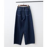 デニムタックカーブパンツ | RMAF NICE CLAUP / OLIVE des OLIVE | 詳細画像3