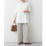 【M/Lサイズ展開】サッカーストライプイージーパンツ | RMAF　NICE CLAUP / OLIVE des OLIVE | 詳細画像12 