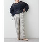 【M/Lサイズ展開】サッカーストライプイージーパンツ | RMAF　NICE CLAUP / OLIVE des OLIVE | 詳細画像6 
