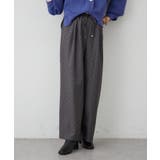 チャコール | ダブルウエストイージパンツ | RMAF NICE CLAUP / OLIVE des OLIVE