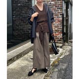 【セットアップ対応】ラメチェックタックパンツ | RMAF NICE CLAUP / OLIVE des OLIVE | 詳細画像8