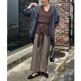 【セットアップ対応】ラメチェックタックパンツ | RMAF NICE CLAUP / OLIVE des OLIVE | 詳細画像9