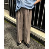 【セットアップ対応】ラメチェックタックパンツ | RMAF NICE CLAUP / OLIVE des OLIVE | 詳細画像10