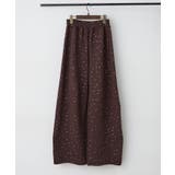 ブラウン | キラキラダンボールカーブパンツ | RMAF　NICE CLAUP / OLIVE des OLIVE