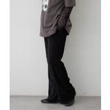 【M/Lサイズ展開】シャーリングベロアフレアパンツ | RMAF NICE CLAUP / OLIVE des OLIVE | 詳細画像11